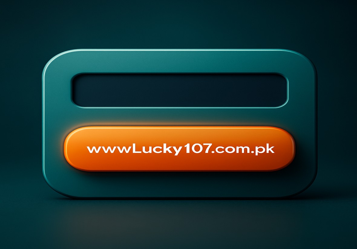 Lucky 107 sign-in page